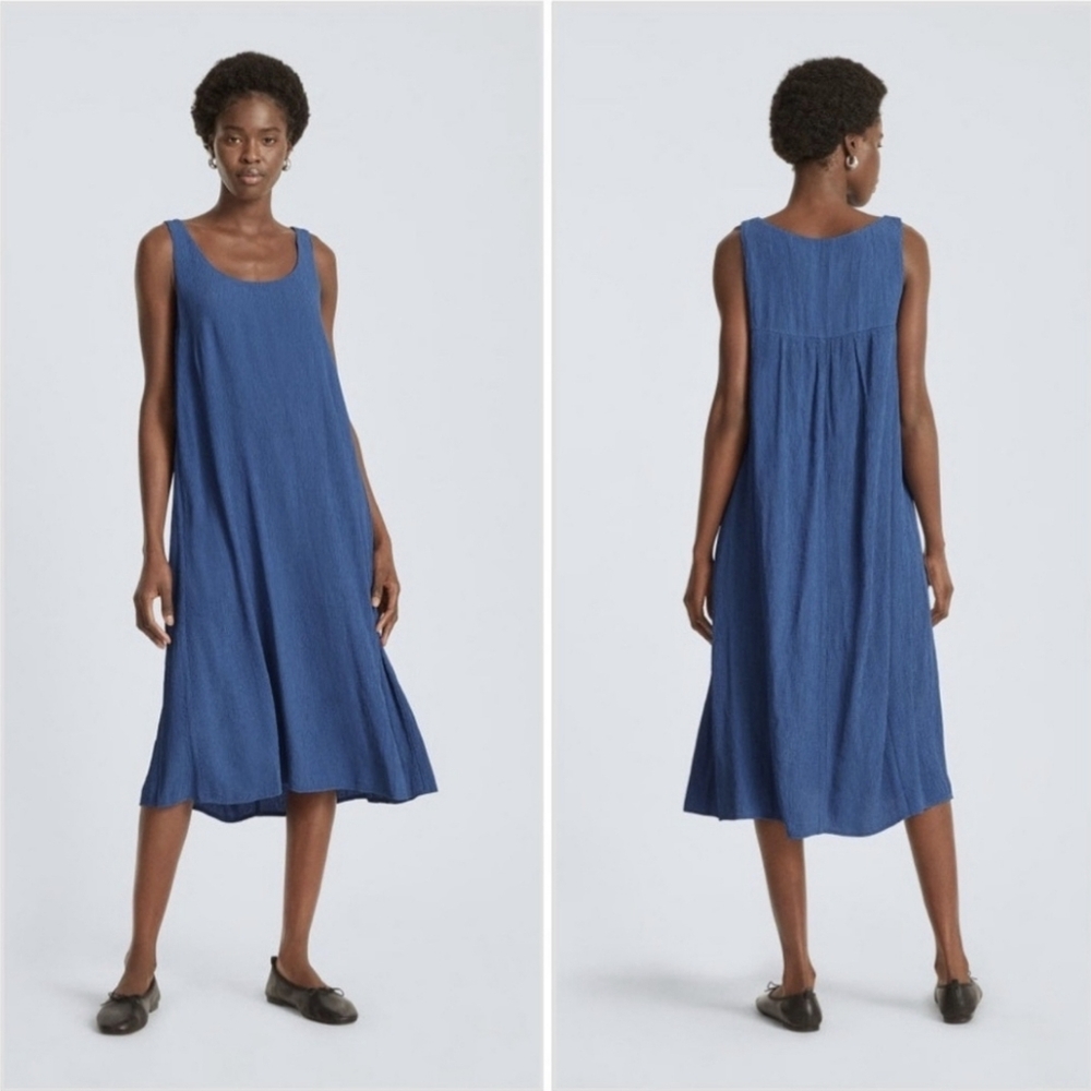 Everlane Blue Midi Dress
